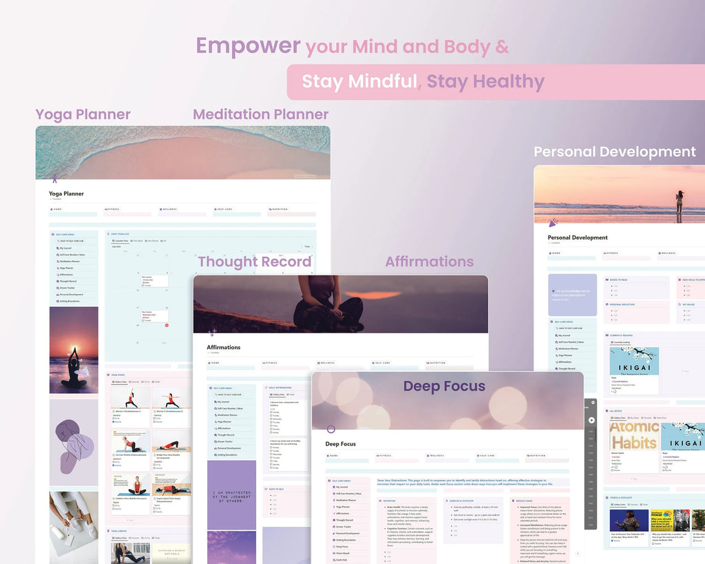 Wellness Notion Template