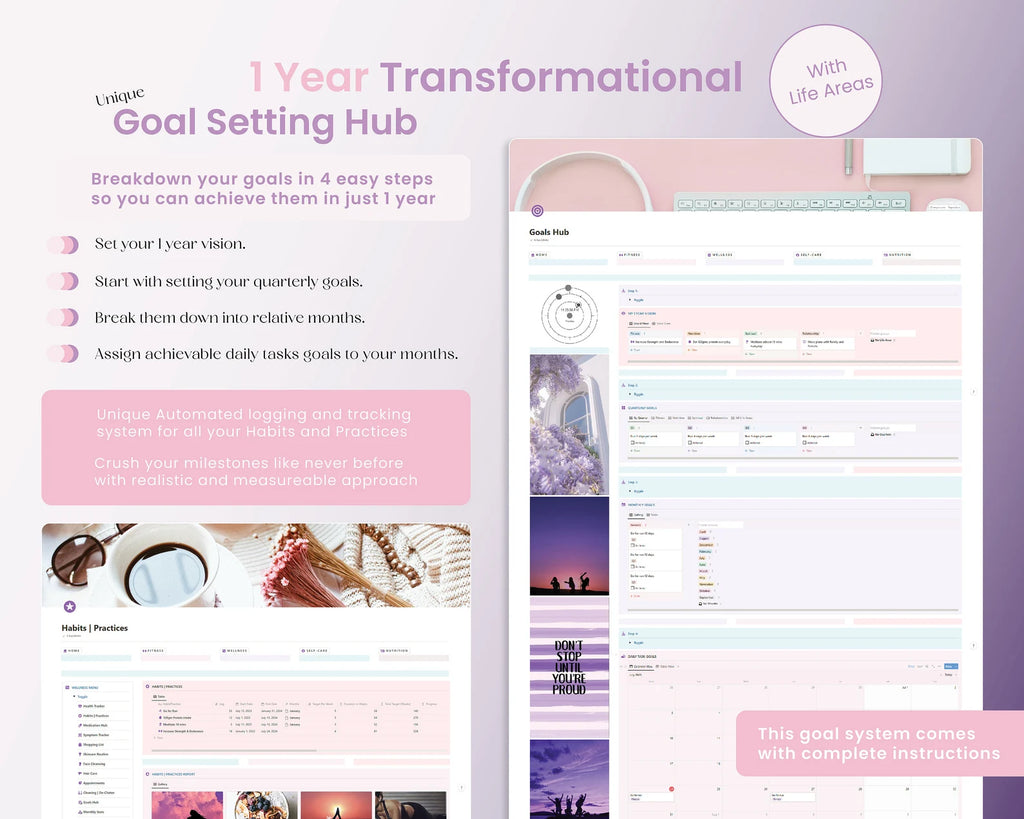 Wellness Notion Template