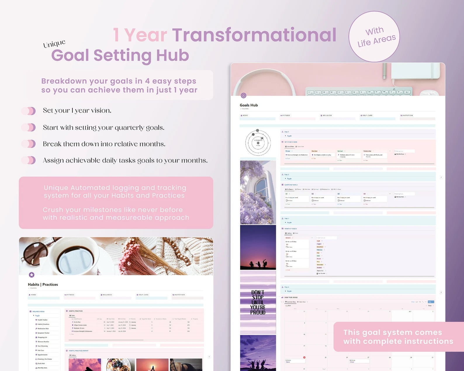 Wellness Notion Template