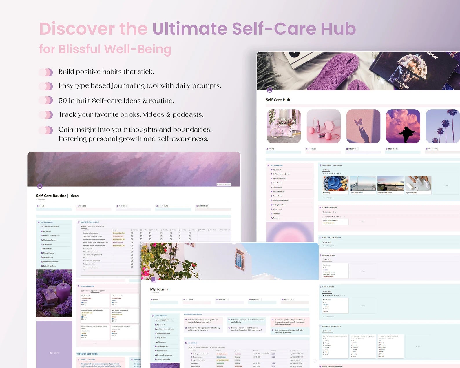 Wellness Notion Template