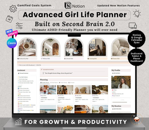 Notion Advanced Life Planner All in One