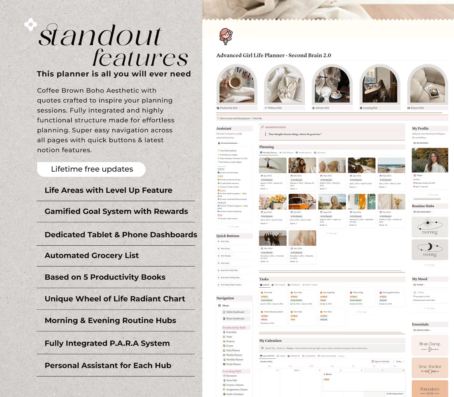 Notion Advanced Life Planner All in One