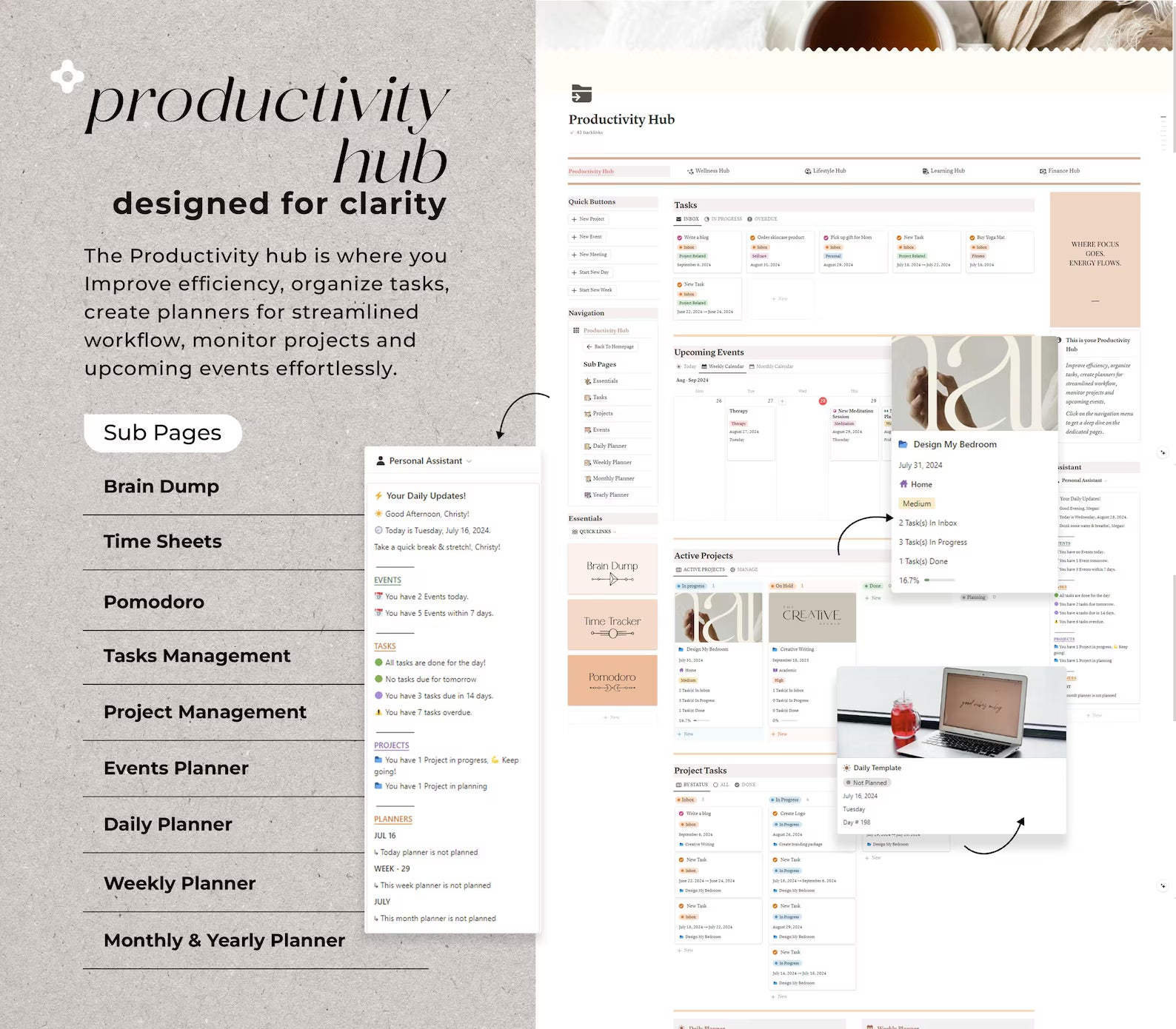 Notion Advanced Life Planner All in One