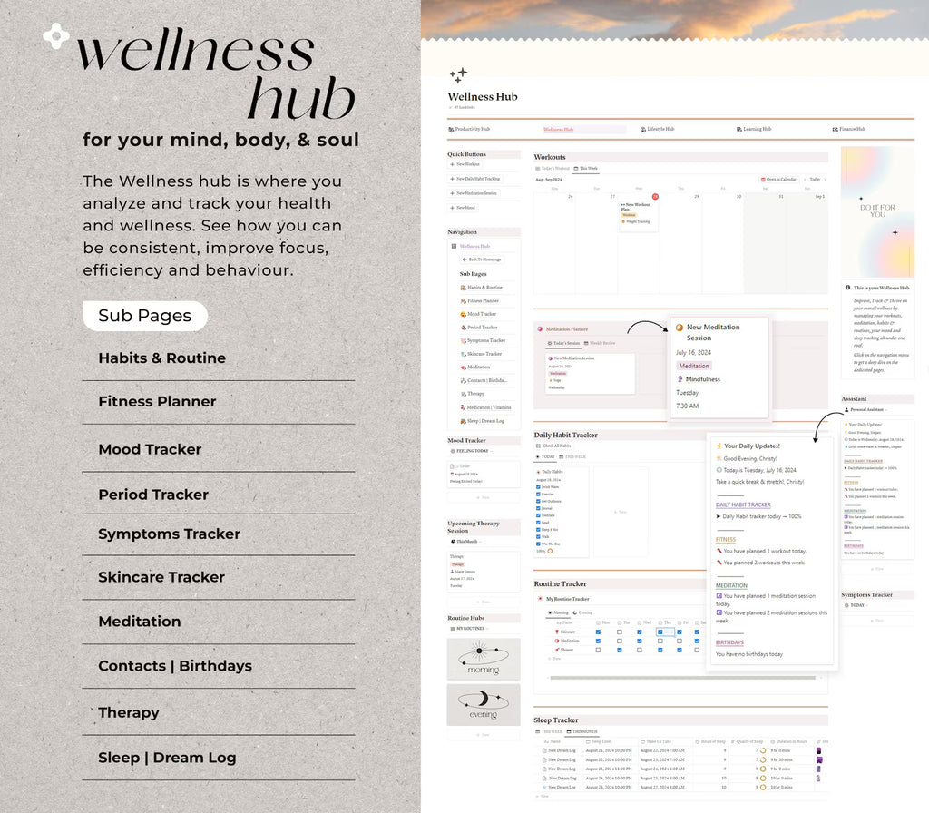 Notion Advanced Life Planner All in One