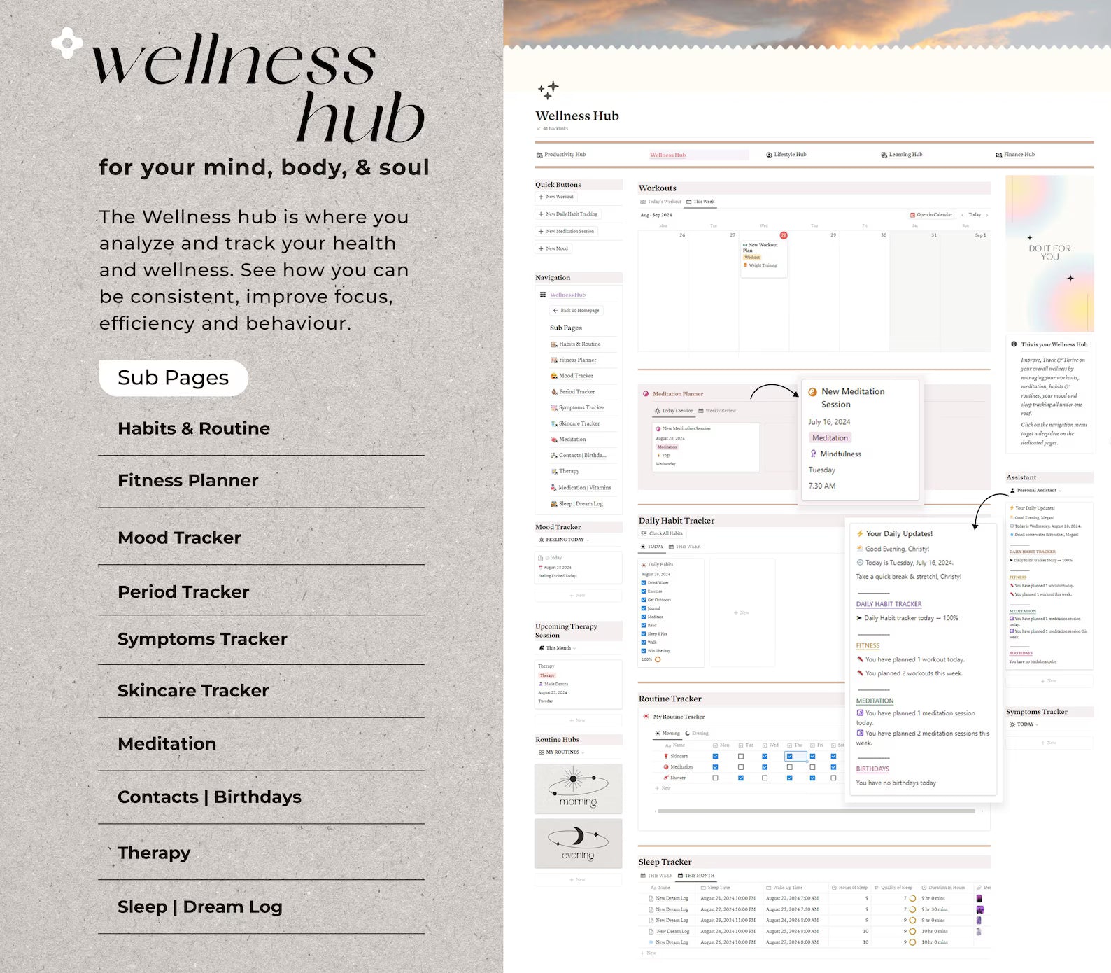 Notion Advanced Life Planner All in One